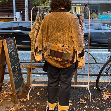 [USED] ツイードパッチワーク🪡ショルダーBAG
