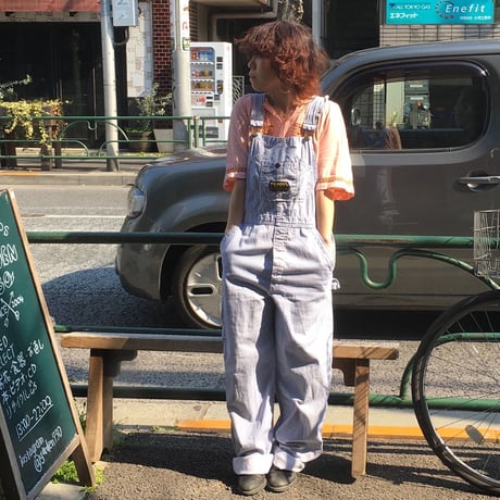 [USED] DEECEEヒッコリーオーバーオール