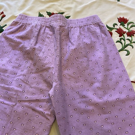 [USED] ハート柄イージーPANTS💗