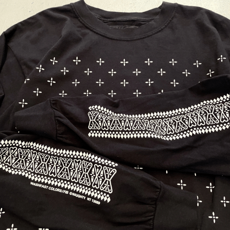 [Naughty]  BANDANA L/S Tee