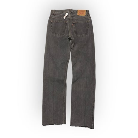 [USED] "Levi's 501" BLACK DENIM