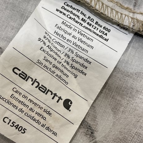 [USED] Carhartt REAL TREE ホスピタル シャツ