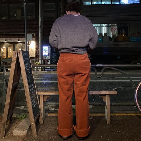[USED]  コーデュロイフレアパンツ