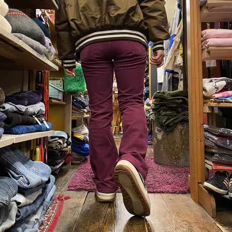 [USED] バーガンディ♡Levis Big“E” コーデュロイパンツ
