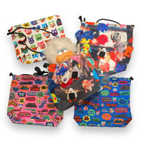 [BENICOTOY] キャラ総柄巾着BAG