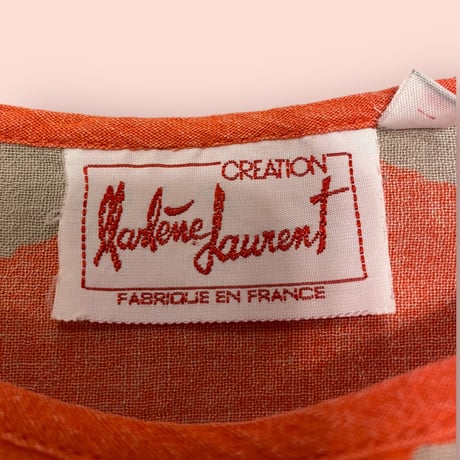 [USED] OLD FRANCE ノースリーブTOPS❤️