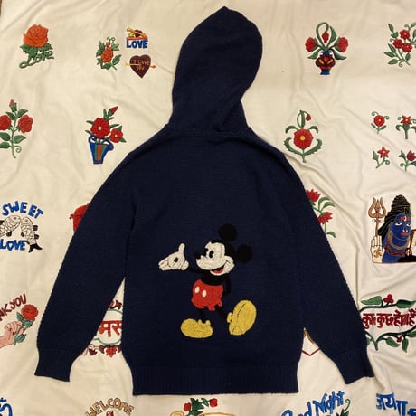 [USED] Mickey♡パーカーKNIT