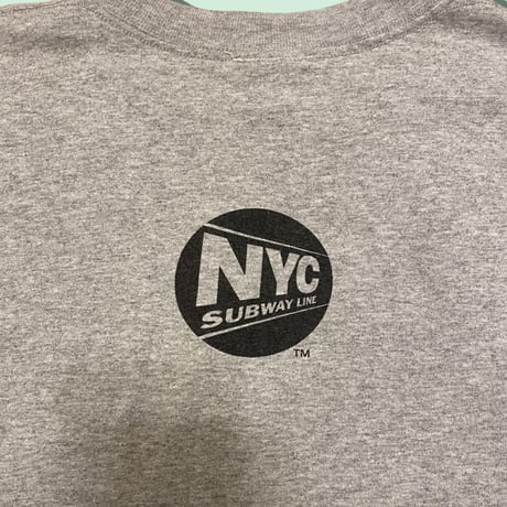 [USED]NYC subwaylineTee