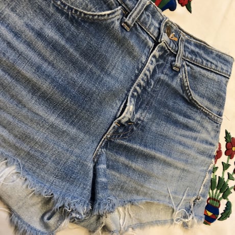 [USED] LEVIS BIG "E”! CUTOFF DENIM / W28