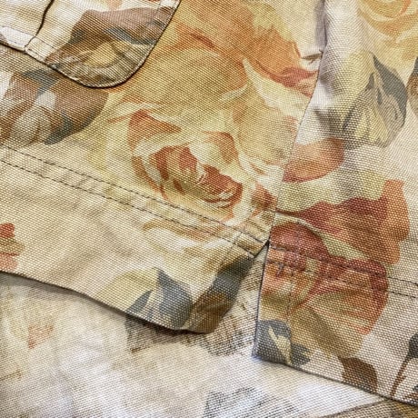 [USED] COTTON🌼花柄カバーオール