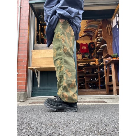 [USED] ソビエト軍　カモ柄メッシュ TOPS+PANTS