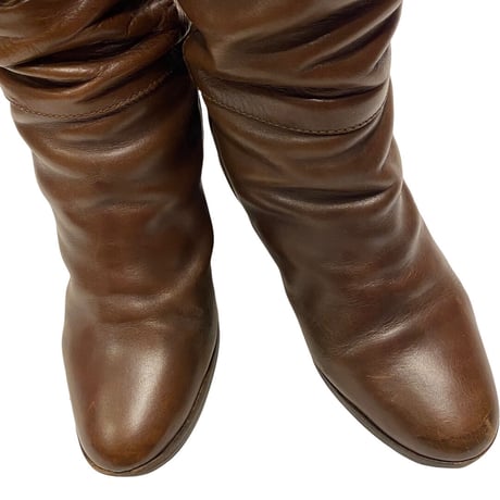 [USED] A.P.C LEATHER ロングブーツ