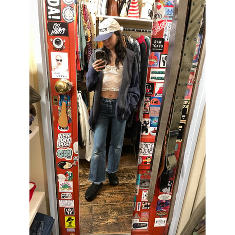 [USED] "Wrangler" フレアデニム（cut off）