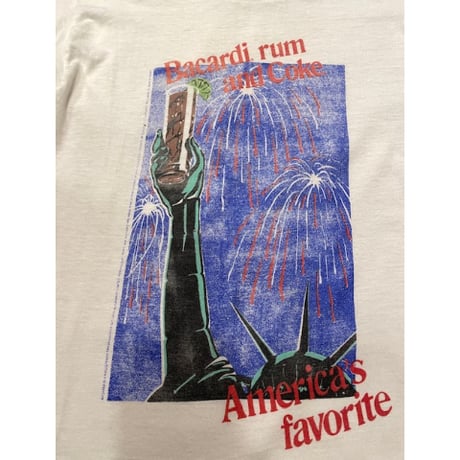[USED]  vintage  Rum and Coke プリントTee🍹