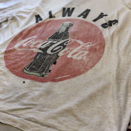 [USED] vintage CocaColaプリントTee