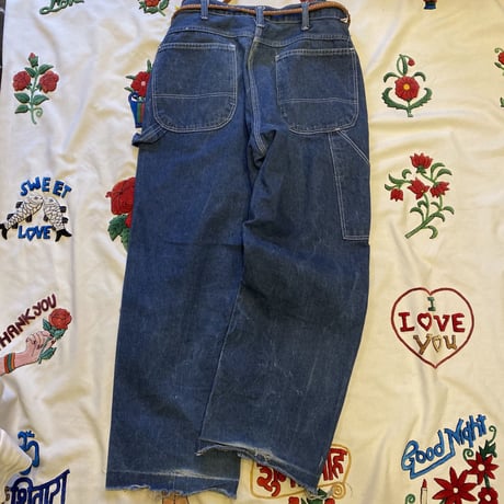 [USED] 70's Dickies  ペインター CUT OFF