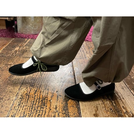 [USED]  ベロア カンフーシューズ