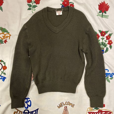 [USED] 80's EURO ARMY KNIT！