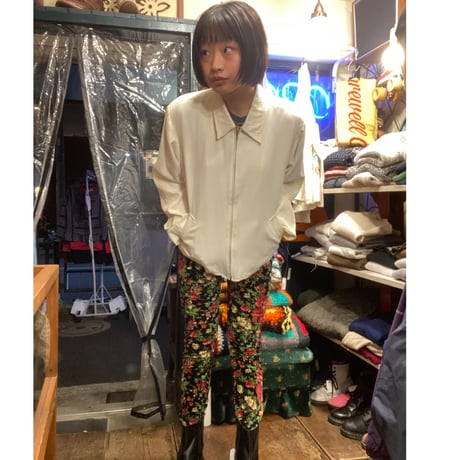 [USED]花柄コーデュロイpants