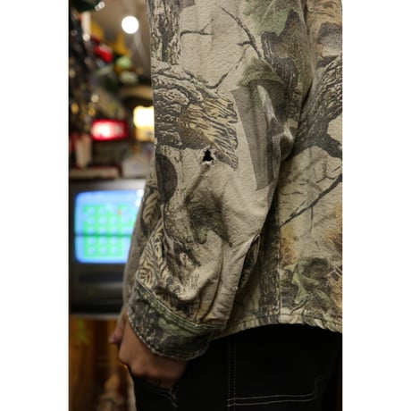 [QP ○△ ⇄ garden] 004 REAL TREE CAMO SHIRTS