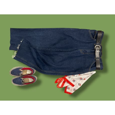[USED] Dickies DENIM  W30 cutoff