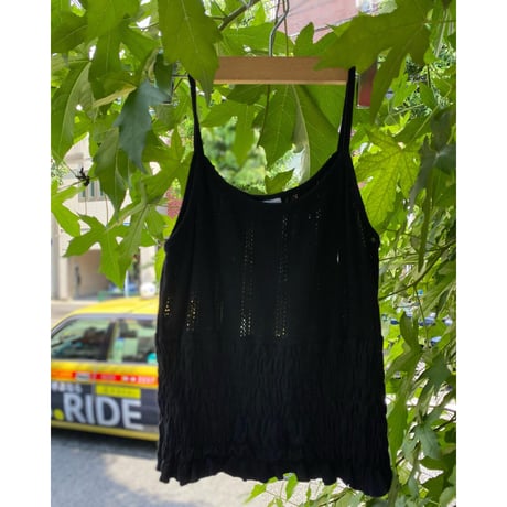[USED] Euro BLACK キャミ