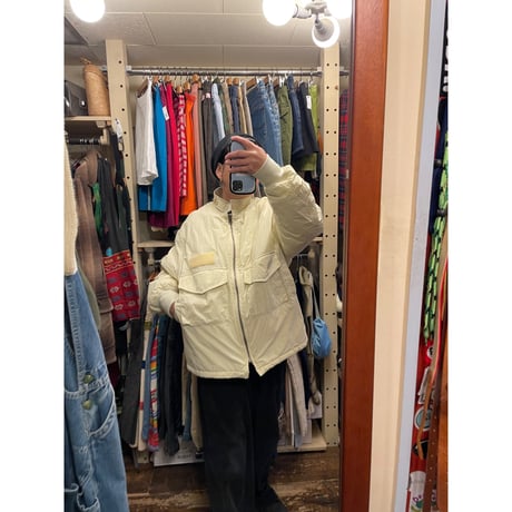 [USED] WEP JKT風 白ナイロン
