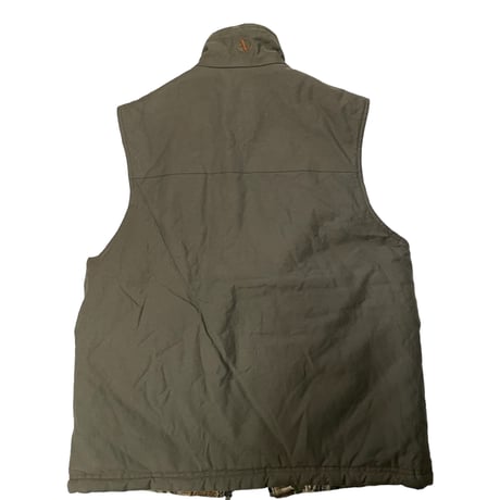 [USED] AIGLE リバーシブル 中綿入り ハンティングベスト