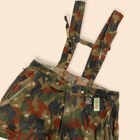 [USED] スイス軍 CAMO柄オーバーオール