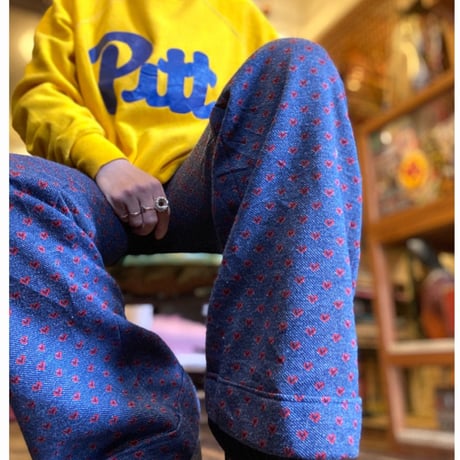 [USED] 70's EURO フレアPANTS / ハート♡