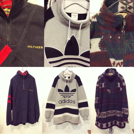 [USED] 大きめサイズのフリース P/O JKT