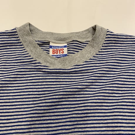 [USED] BLUE ボーダーS/S Tee！