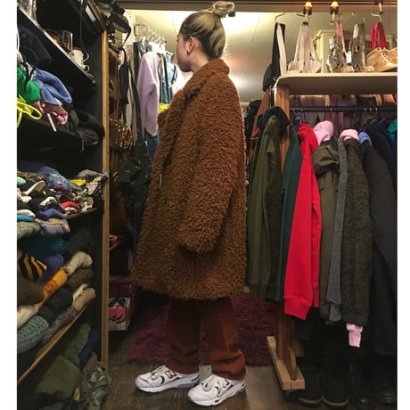 [USED] プードルみたいなモコモコCOAT