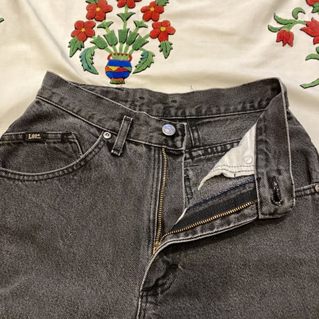 [USED] 80's Lee BLACK DENIM！