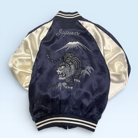 [USED] スカジャン ネイビー💙