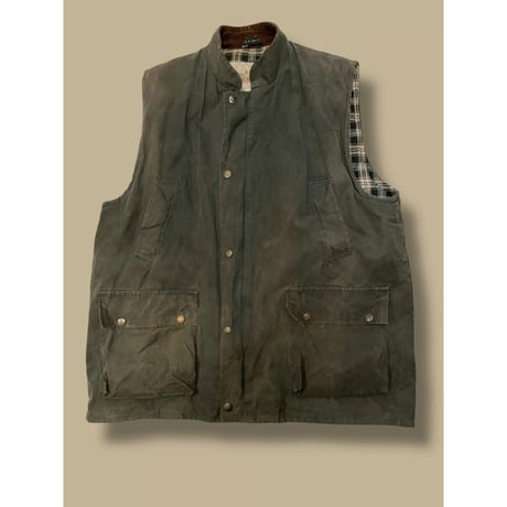 [USED] オイルド ベスト made in ENGLAND.