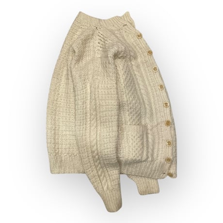 [USED] ivory🍼ニットカーディガン