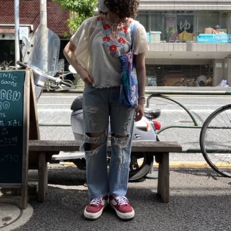 [USED] HAND MADE🪡パッチワーク トート