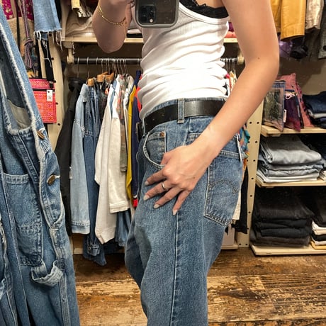 [USED] "Levi's" 619 Denim（W34）