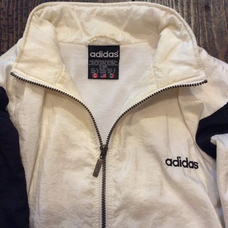 [USED] adidas BIGロゴ ナイロンJKT