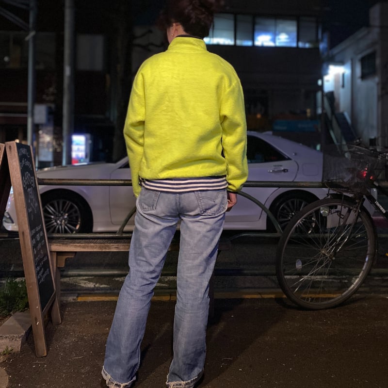 USED] THE NORTH FACE 蛍光イエローフリース | garden730