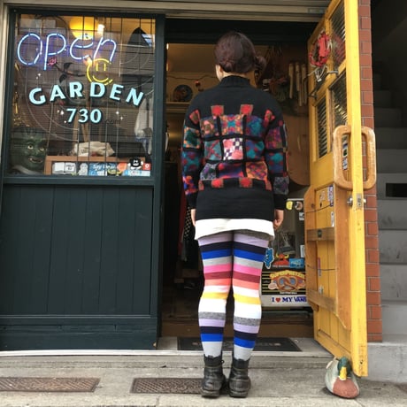 [USED]  L.L. BeanパッチワークKnit
