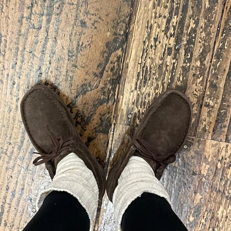 [USED] “Clarks" ワラビー  ブラウン🤎スエード