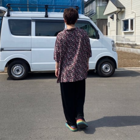 [USED] 花 柄オープンシャツ💐