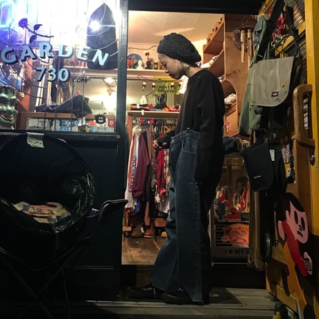 [USED] 気持ちい〜〜 リブニットTOPS