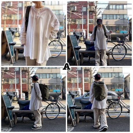 [USED] WIDE シルエット サーマル LONG Tee