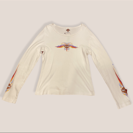 [USED]🔥HARLEY DAVIDSON🔥ロンTee