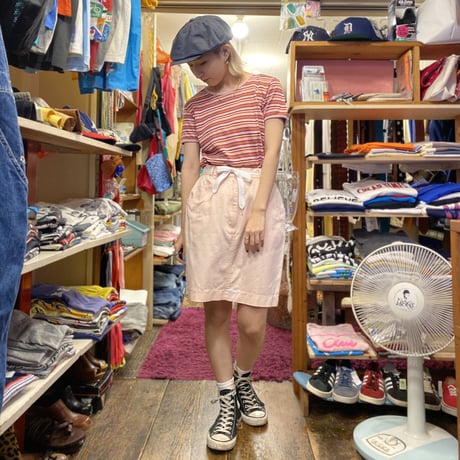 [USED] PINK COTTON SKIRT💗