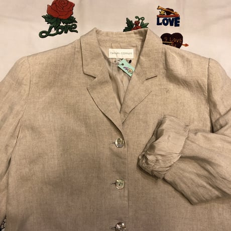 [USED] 100％リネン♡JKT