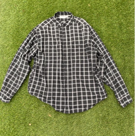 [USED] いい雰囲気♡チェックCOTTON shirt!